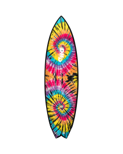 DHD SUMMER SERIES TWIN FIN FCS - Couleur - Rainbow Tie Dyee Taille - 6'0 - 20 x 2 9/16e Volume - 33.5 L